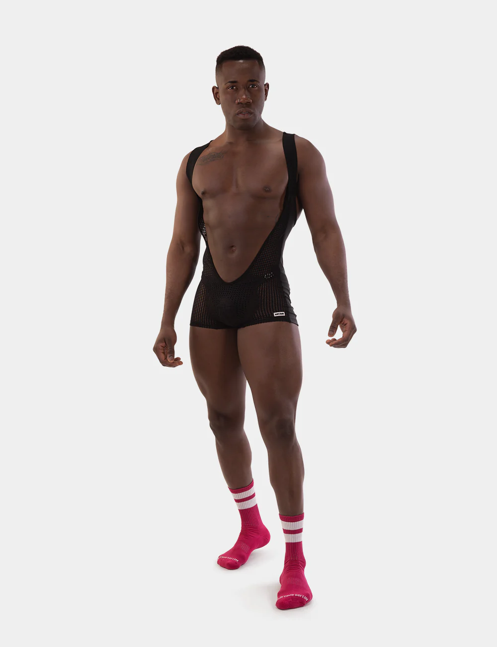Barcode Berlin See-Through Mesh Singlet Sanke - Image 7