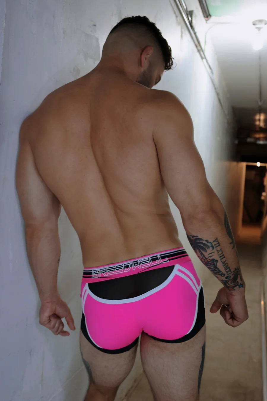 Breedwell Circuit Breaker Boxer Brief in Pink - Image 16