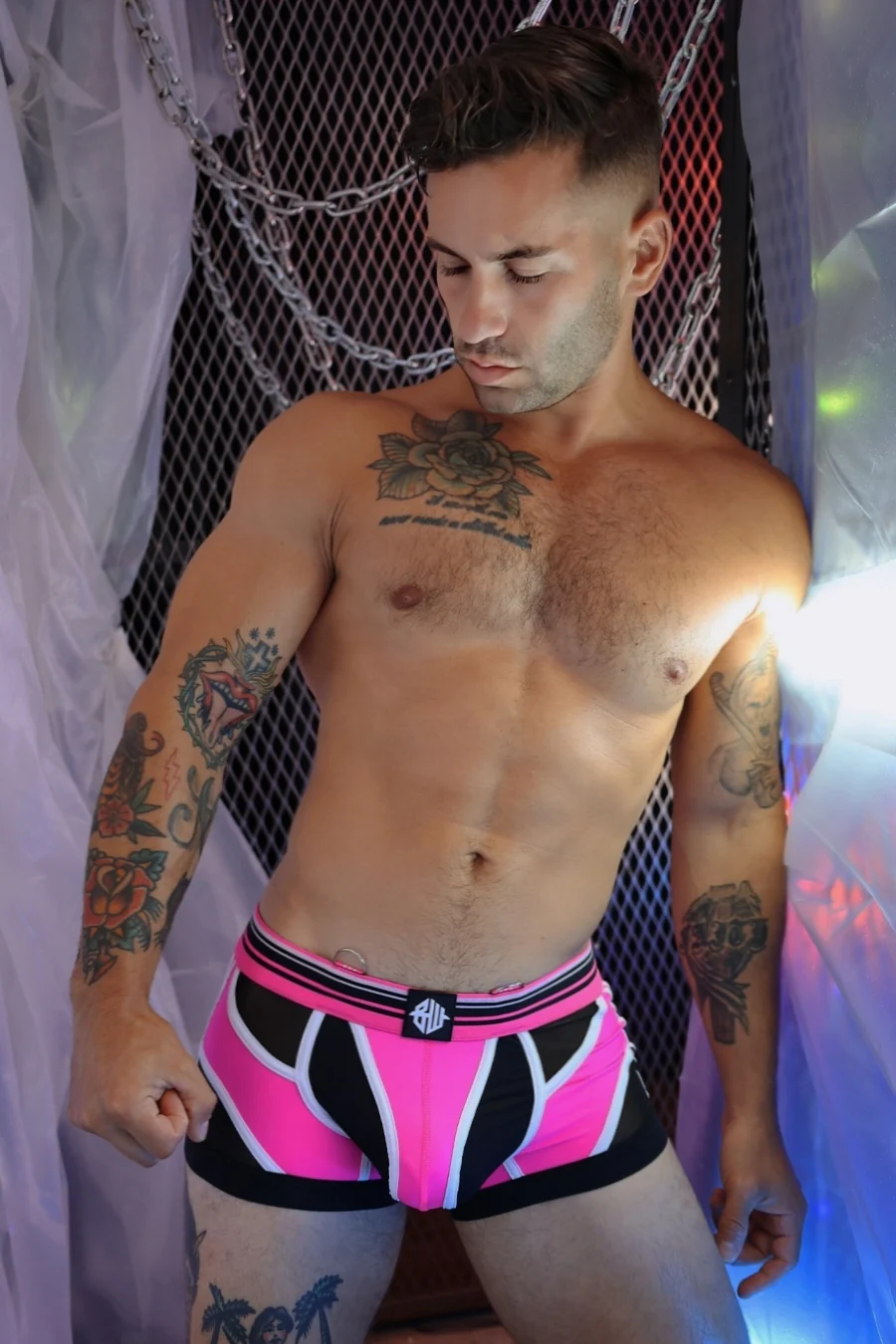 Breedwell Circuit Breaker Boxer Brief in Pink - Image 6