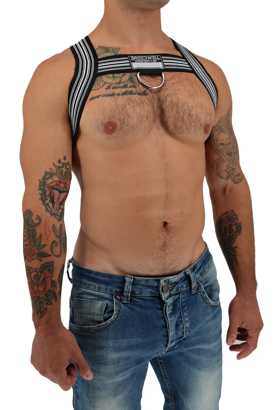 Breedwell Classic Elastic Bulldog Harness - Image 18