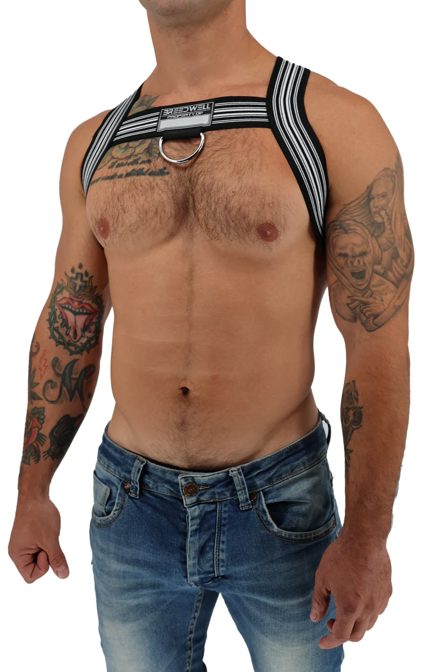 Breedwell Classic Elastic Bulldog Harness - Image 24