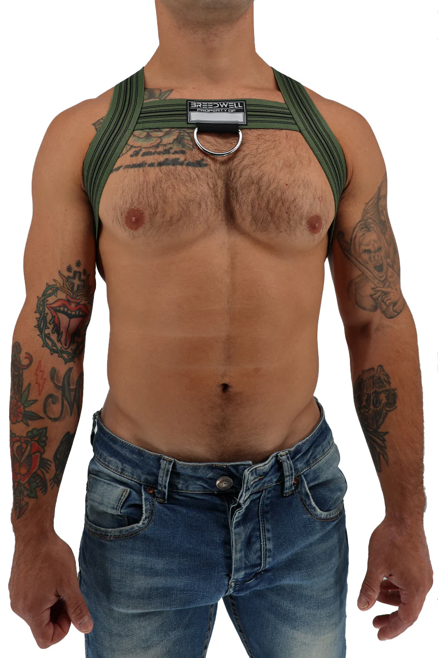 Breedwell Classic Elastic Bulldog Harness - Image 30