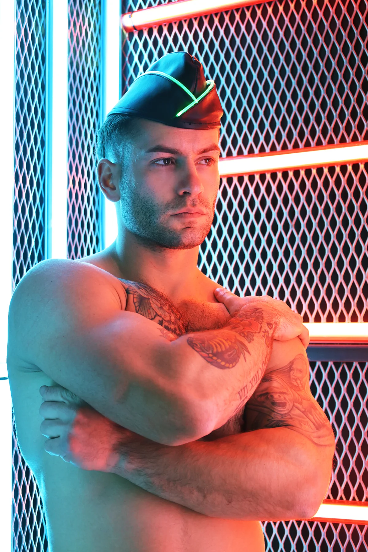 Breedwell Garrison Leather LED Hat - Image 13