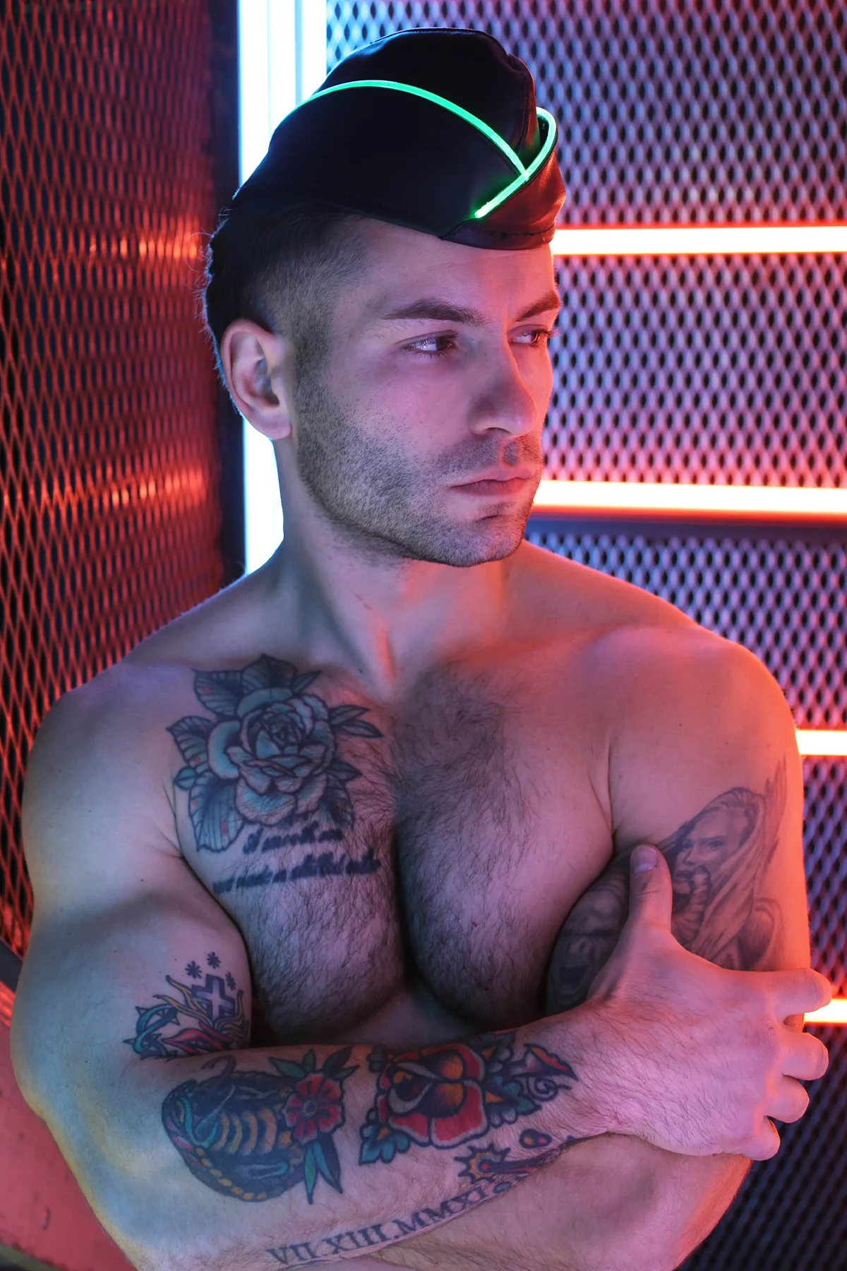 Breedwell Garrison Leather LED Hat - Image 16