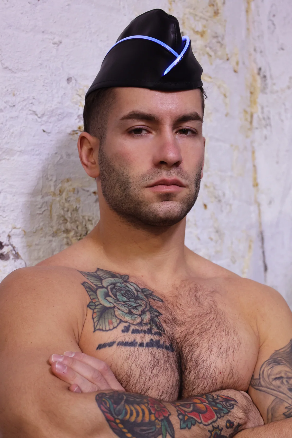 Breedwell Garrison Leather LED Hat - Image 2