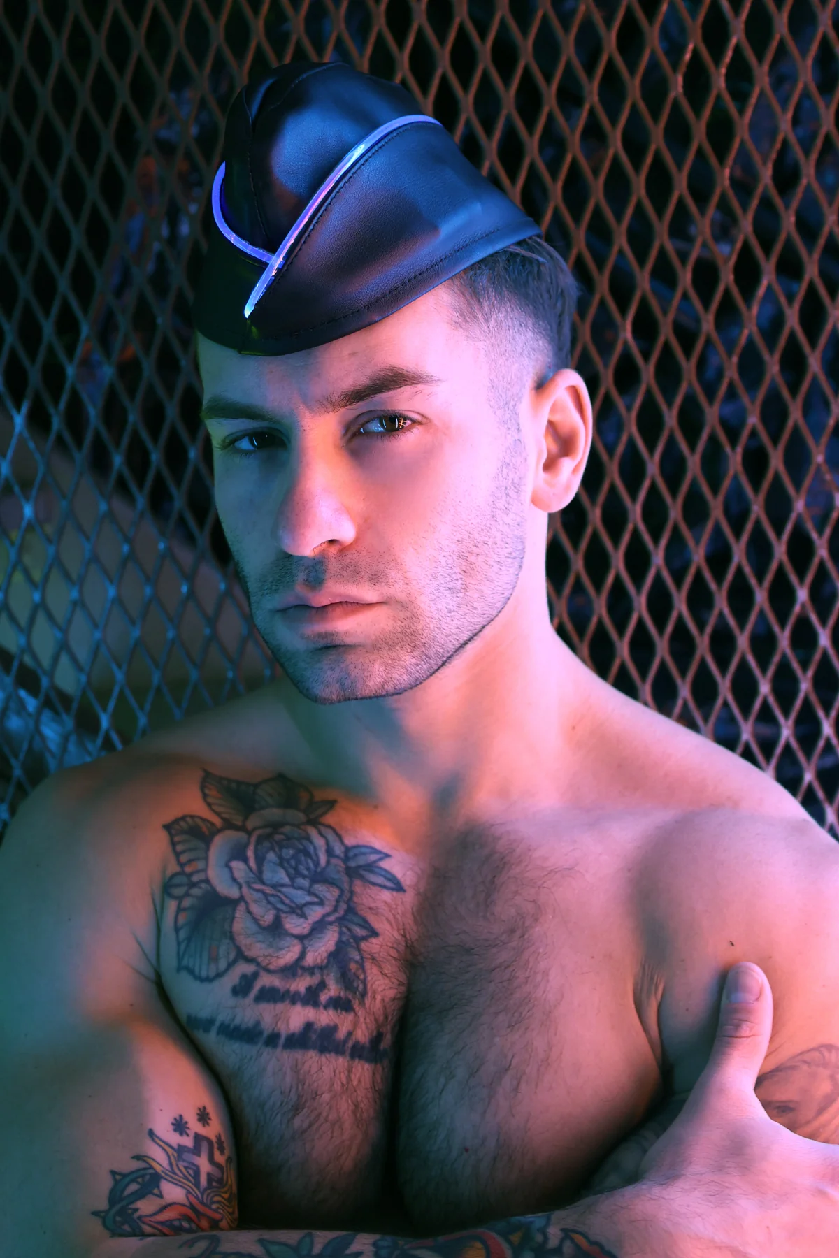 Breedwell Garrison Leather LED Hat - Image 3