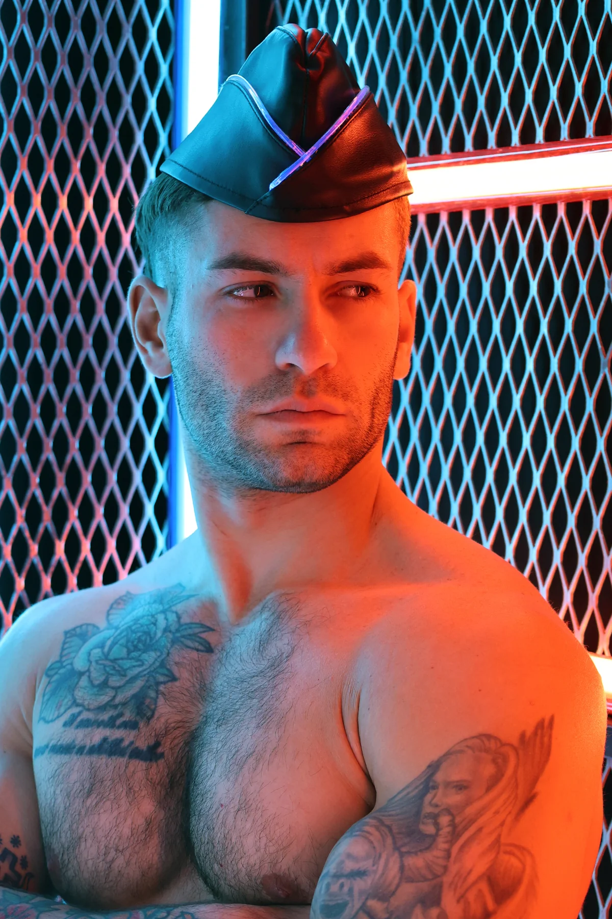Breedwell Garrison Leather LED Hat - Image 6