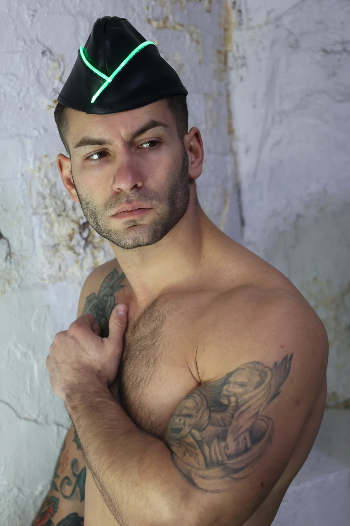 Breedwell Garrison Leather LED Hat - Image 8
