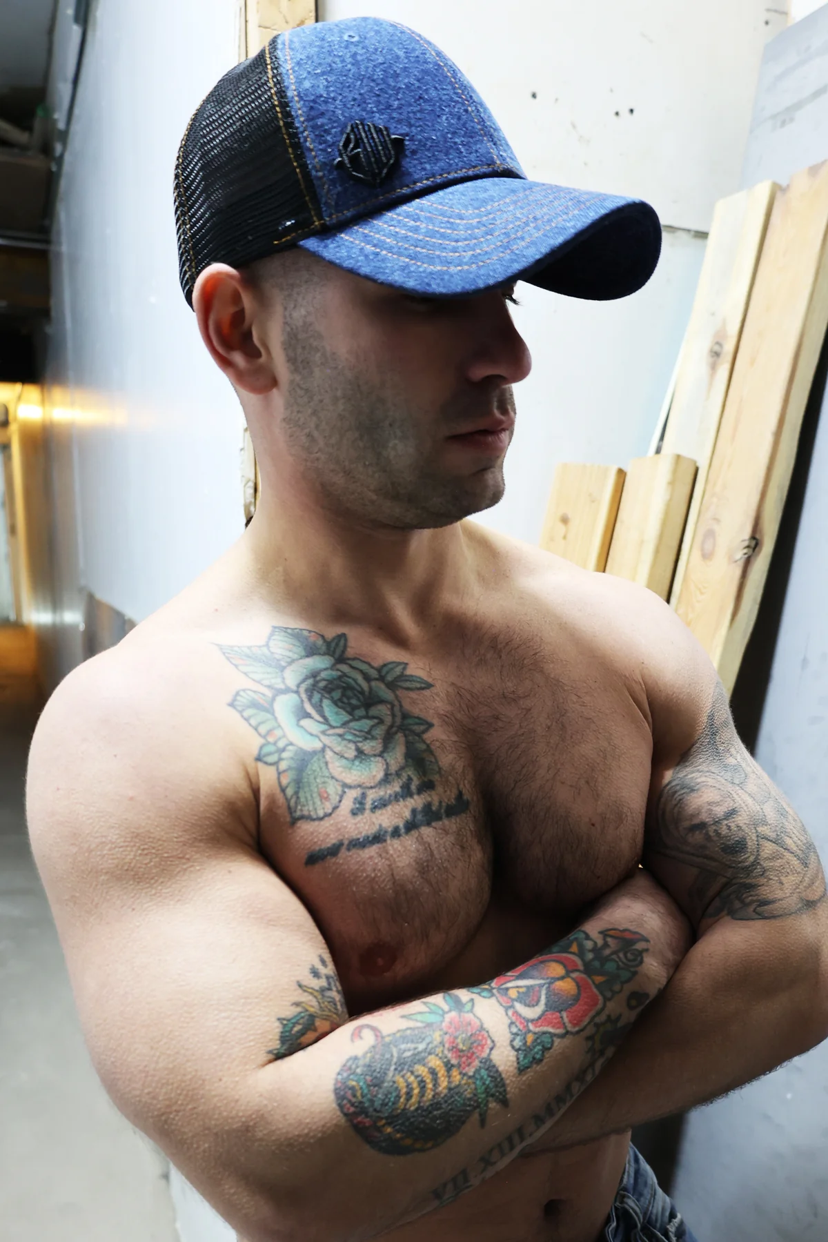 Breedwell Loaded Denim Trucker Hat - Image 13