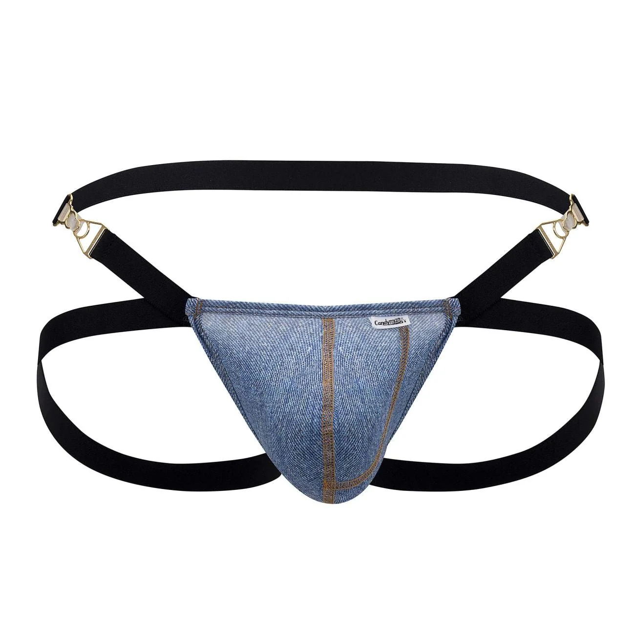 Candyman 99638 Denim Jockstrap - Image 3