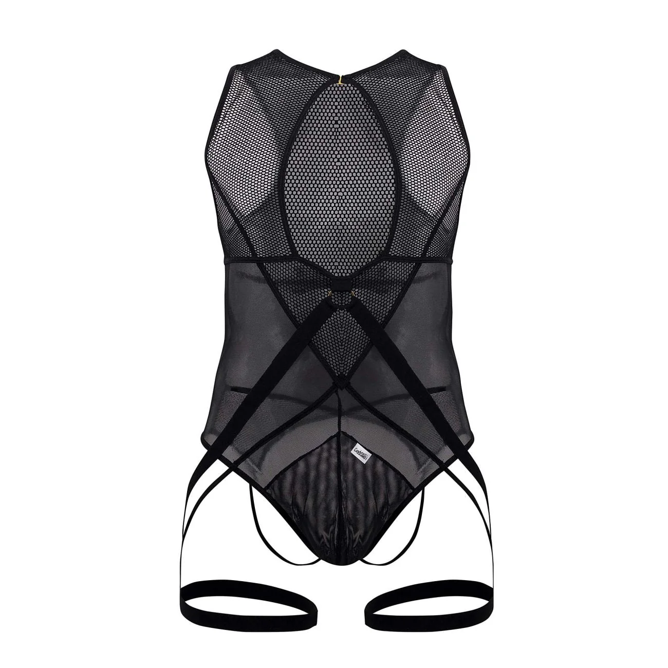Candyman 99650 Mesh Bodysuit Color Black - Image 3