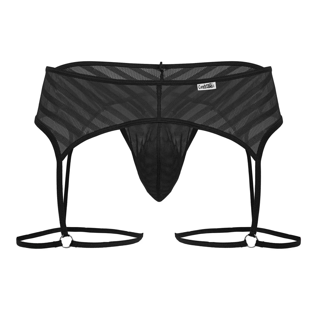 CandyMan 99792 Mesh Garter Thong - Image 9