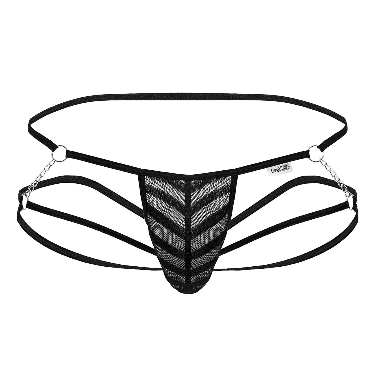 Candyman 99793 Mesh Jock Thong - Image 3