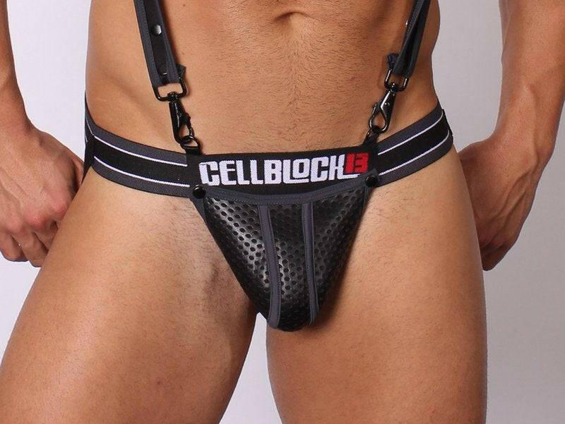 CellBlock 13 Arsenal Jockstrap With Jock Armour - Image 11
