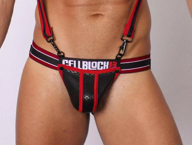 CellBlock 13 Arsenal Jockstrap With Jock Armour - Image 7
