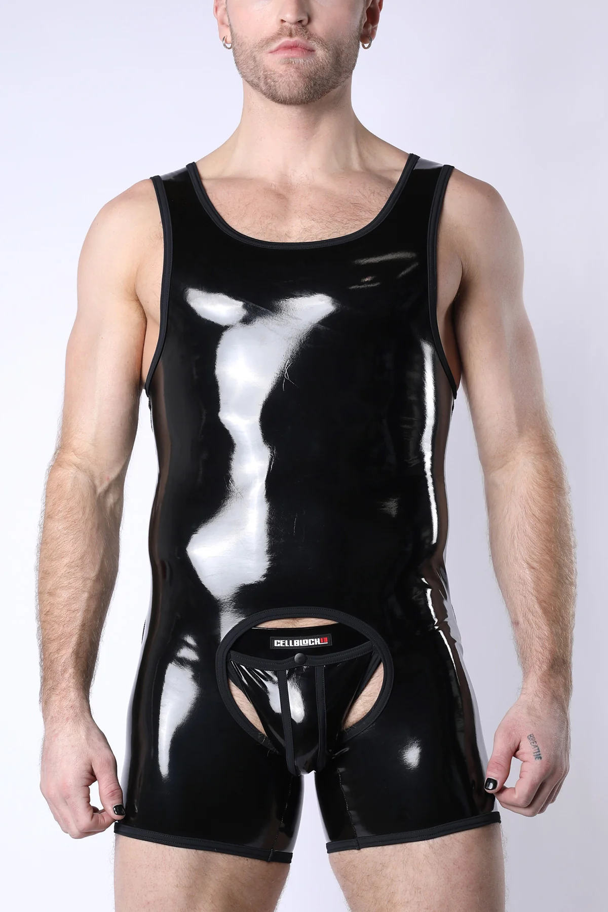 Cellblock 13 Black Chrome Chap Singlet (Exludes Jock) - Image 14