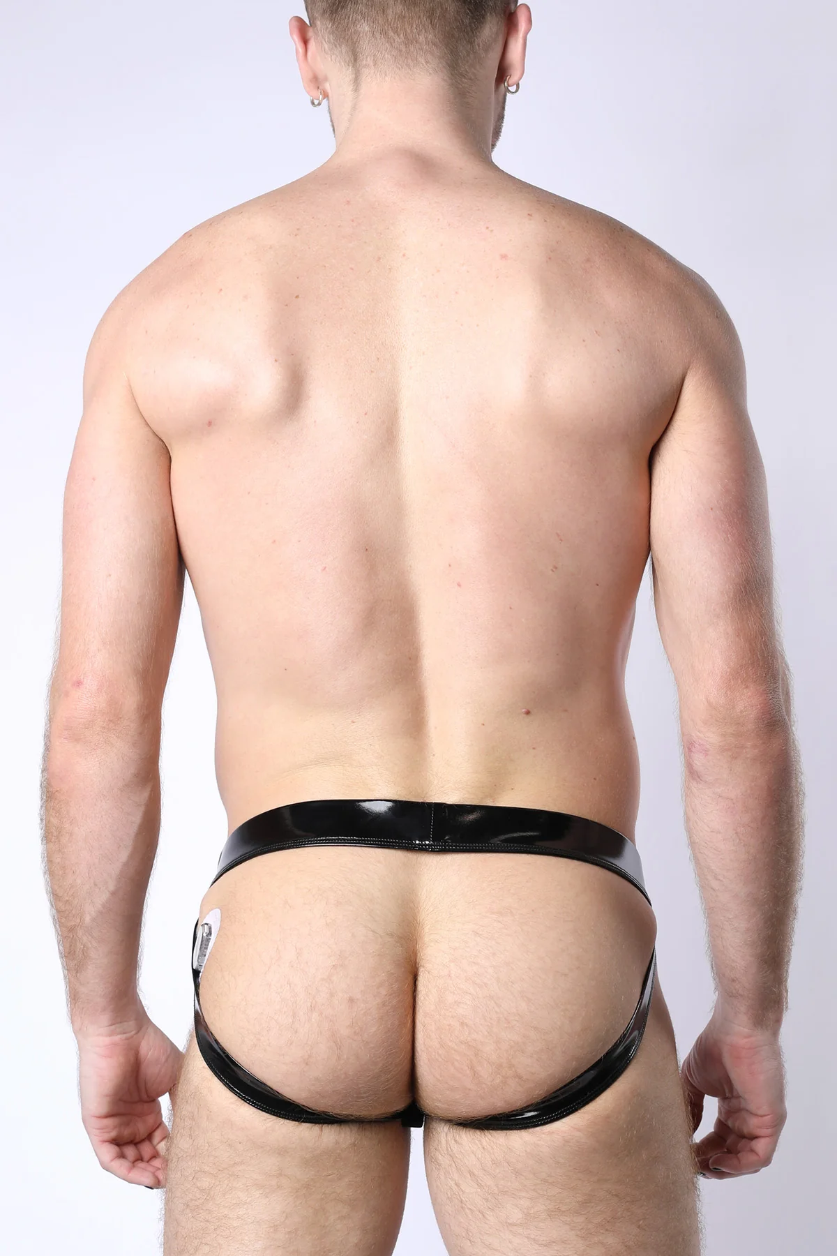 Cellblock 13 Black Chrome Snap Up Jockstrap - Image 9