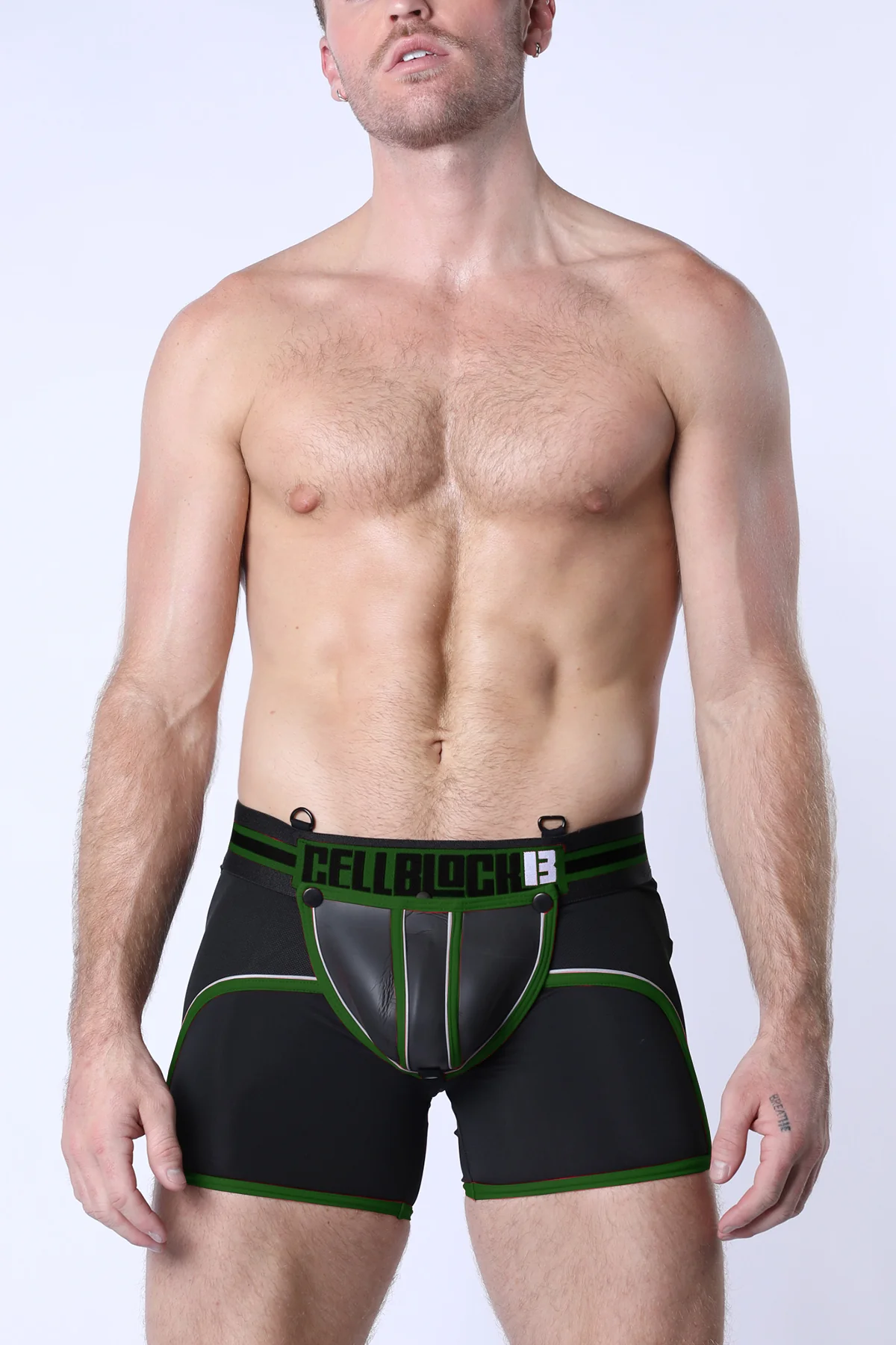 Cellblock 13 Mercury Neoprene Trunk with C-Ring, Removable Pouch and Rear Zipper - Image 4