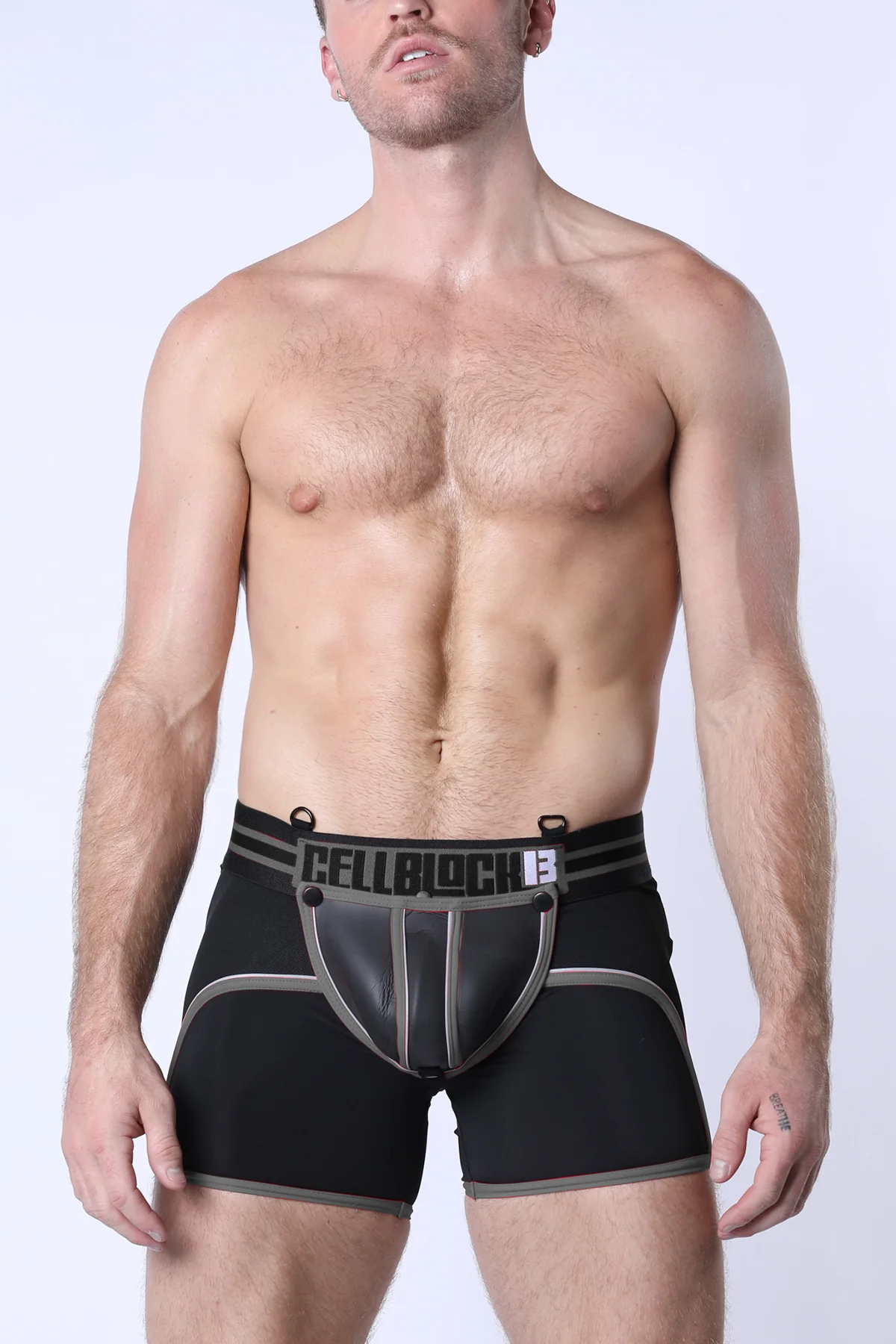 Cellblock 13 Mercury Neoprene Trunk with C-Ring, Removable Pouch and Rear Zipper - Image 7