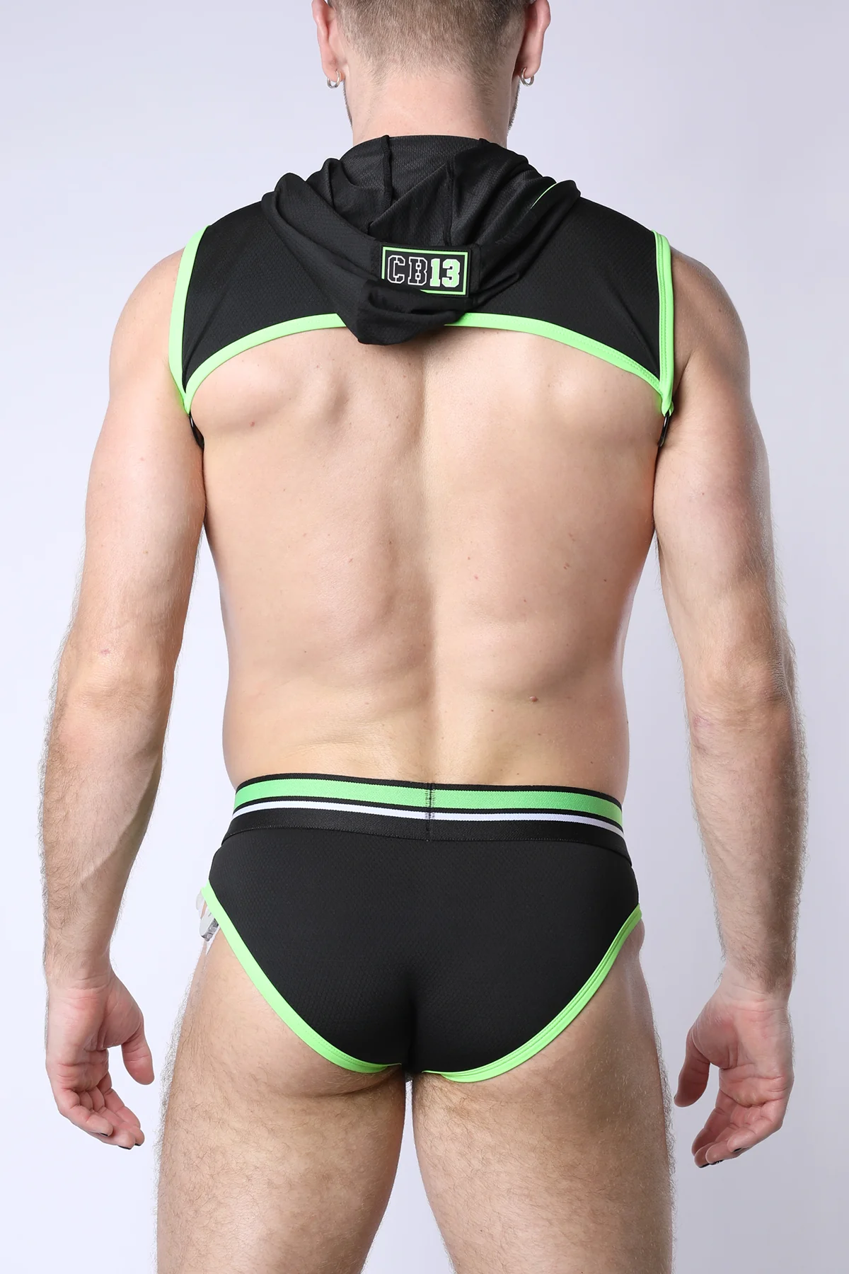 Cellblock 13 Pup Tron Hoodie Harness - Image 10