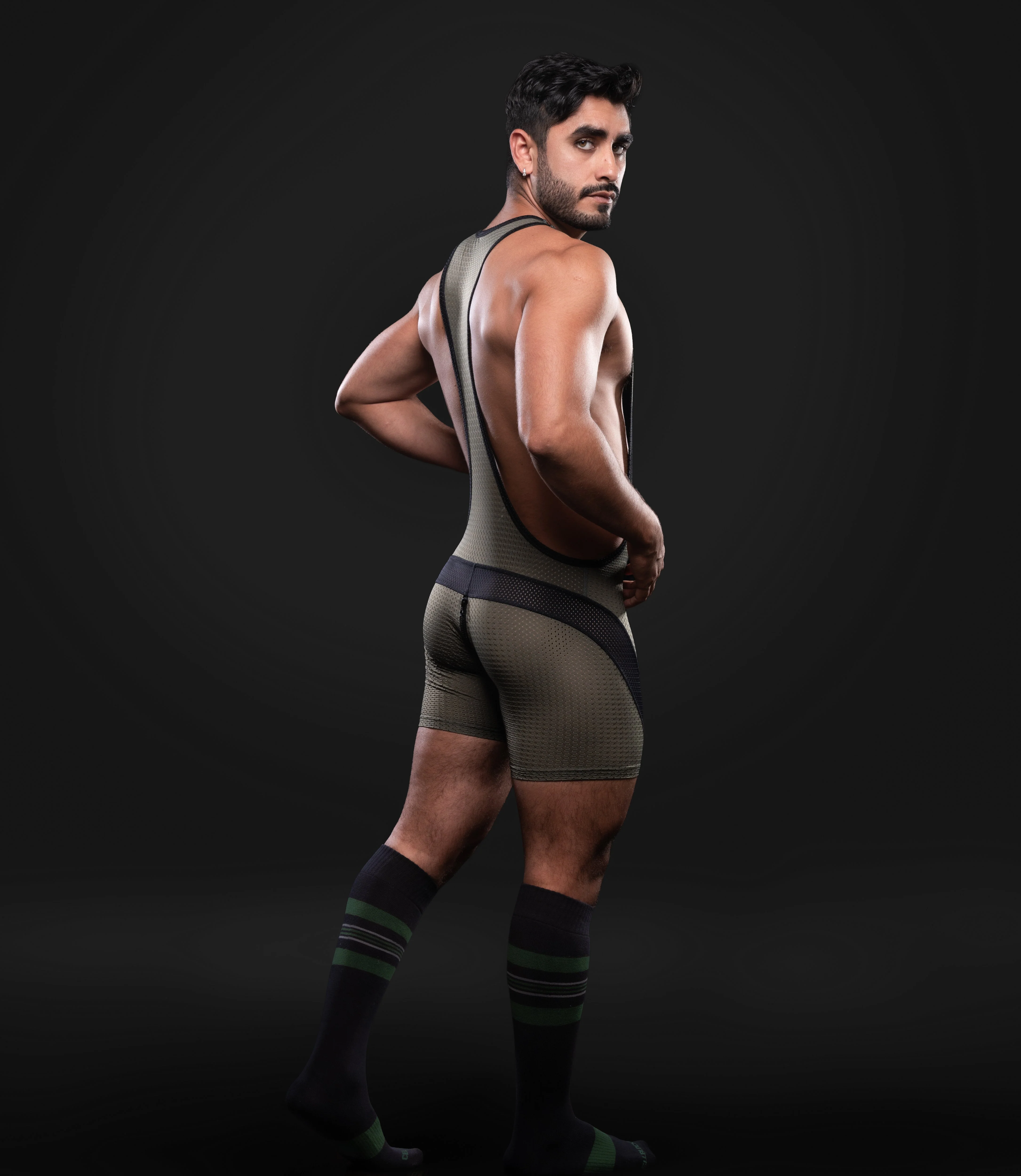 Cellblock 13 Starter Mesh Zipper Singlet - Image 8
