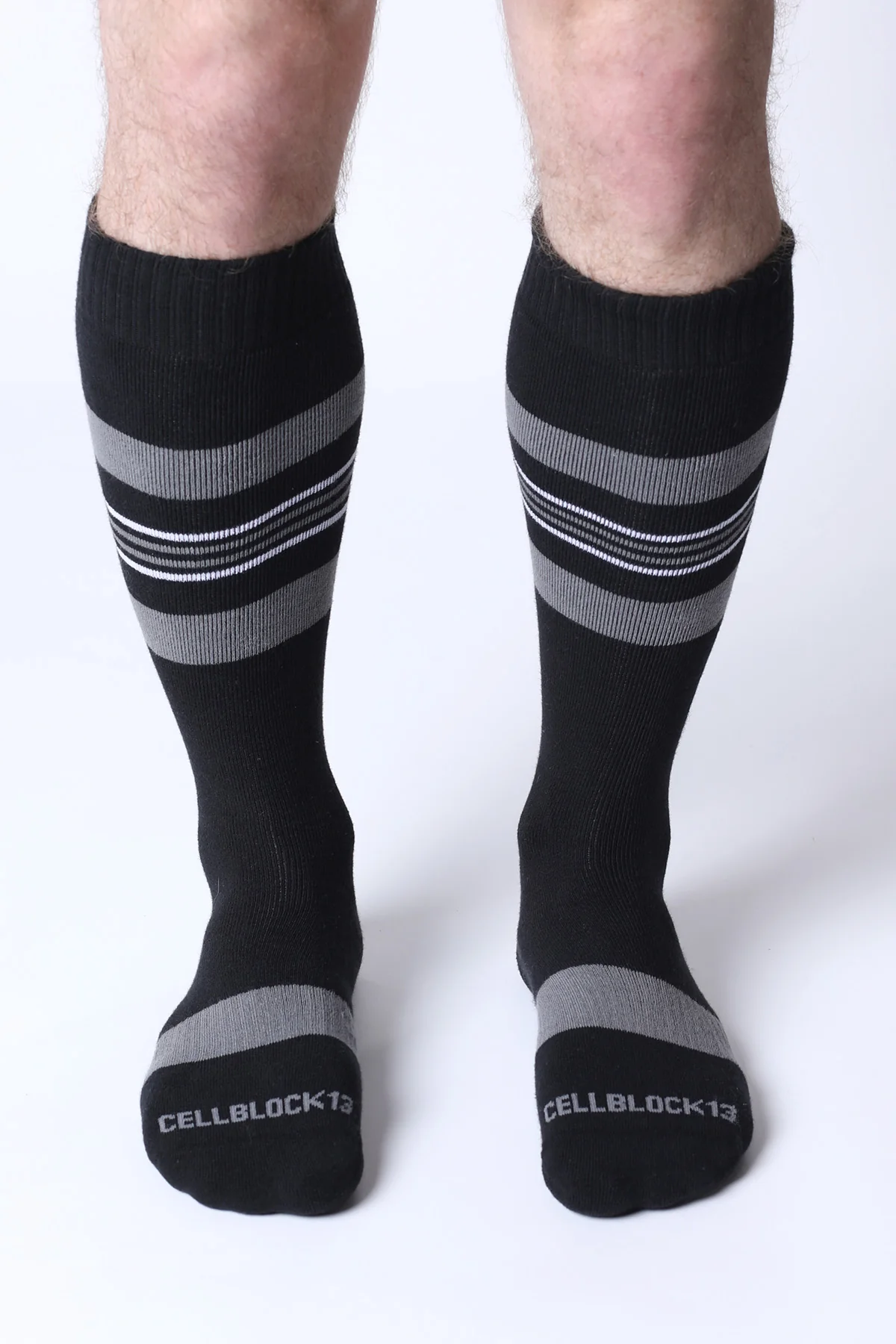Cellblock 13 Tight End Knee High Shadow Socks - Image 4