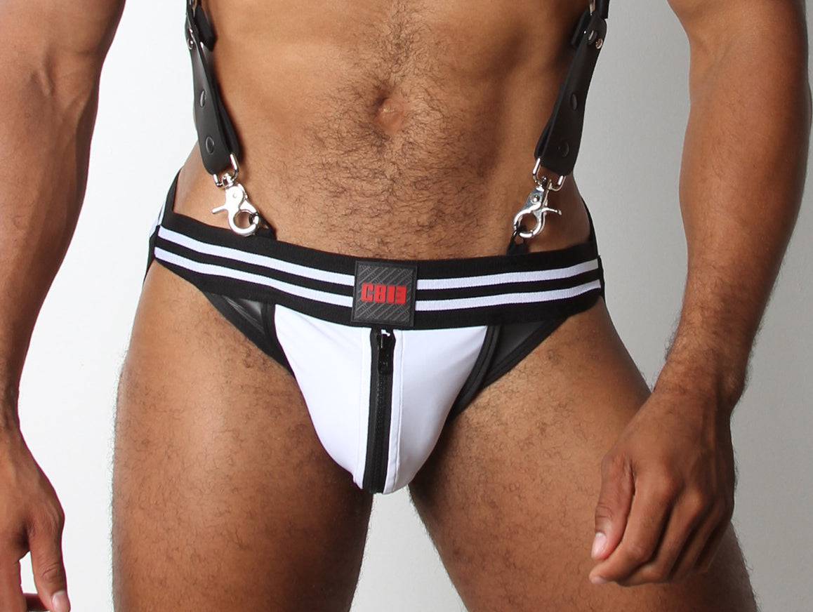 CellBlock Axiom Neoprene Zipper Jockstrap - Image 16