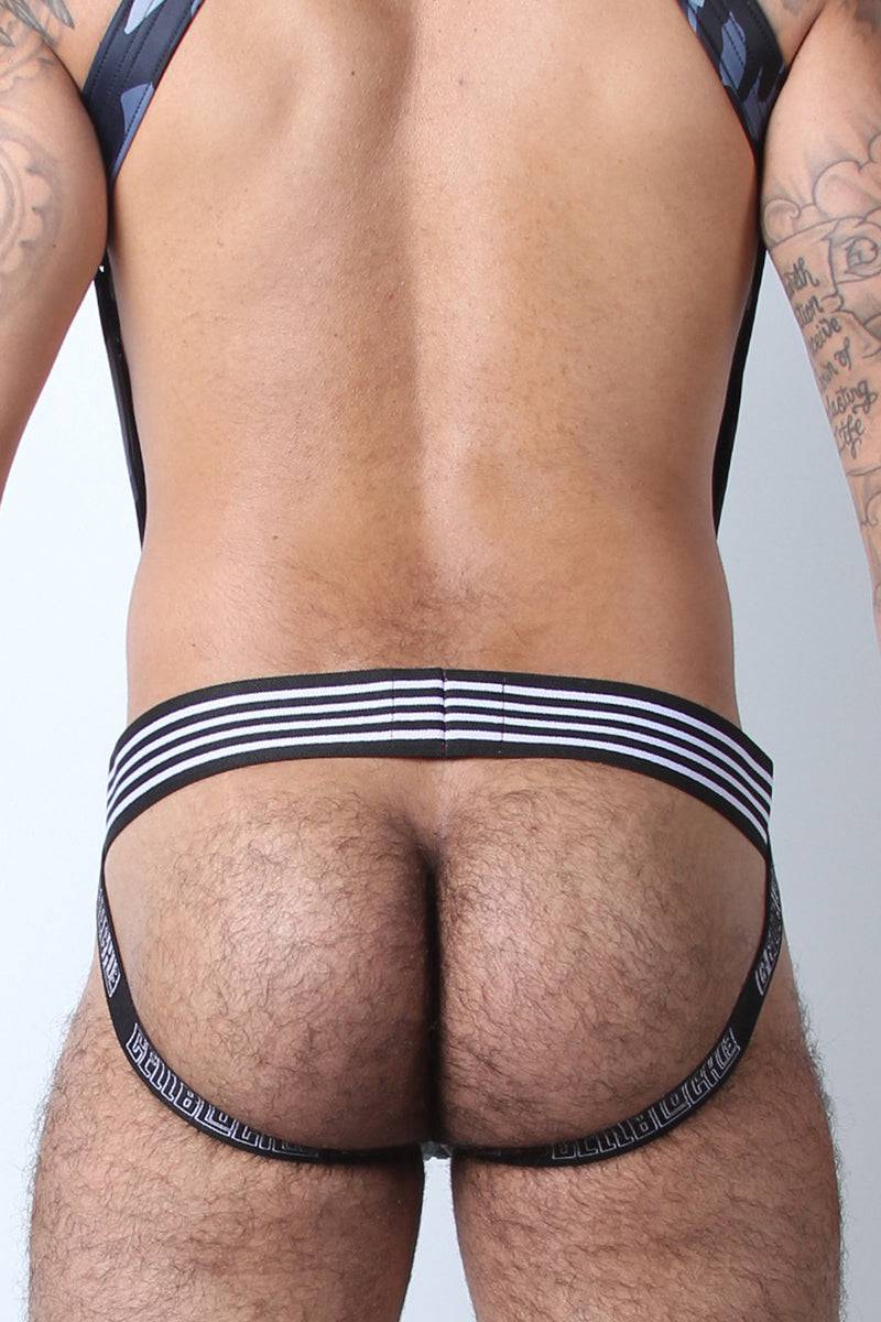 CellBlock Camo Cadet Zipper Jockstrap - Image 10