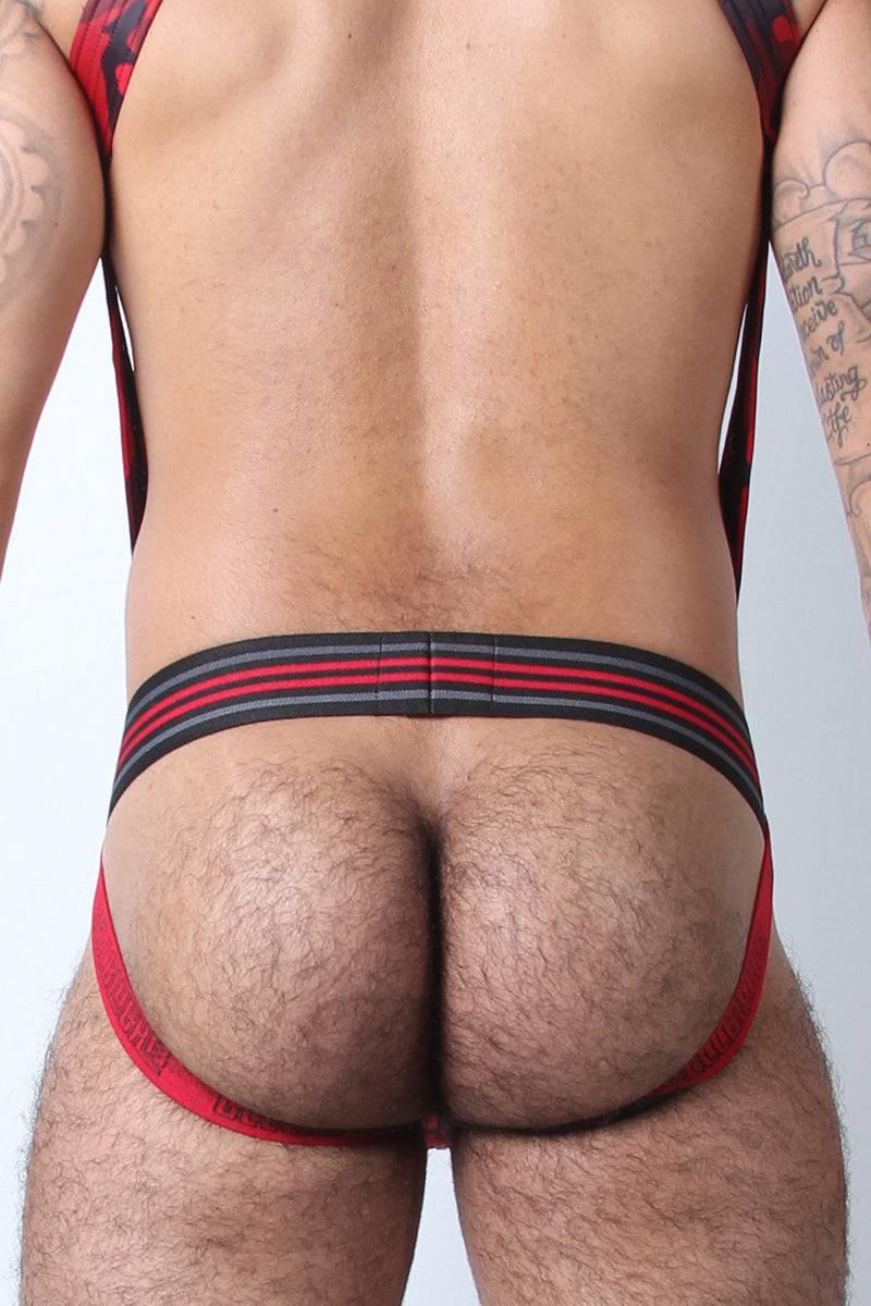 CellBlock Camo Cadet Zipper Jockstrap - Image 6