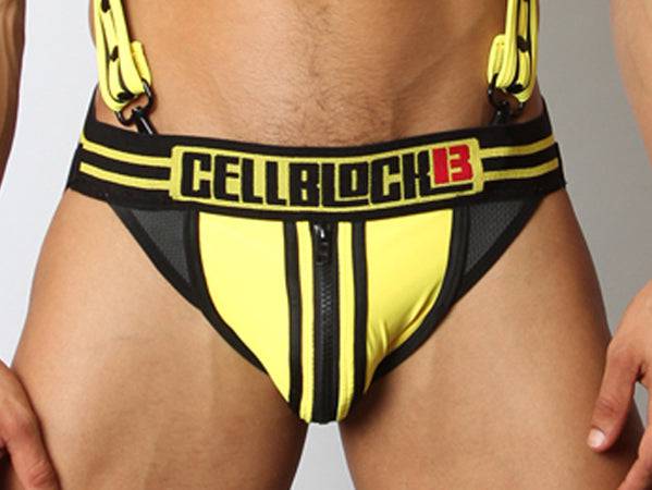 CellBlock Triple Threat Zipper Jockstrap - Image 16