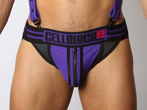 CellBlock Triple Threat Zipper Jockstrap - Image 20