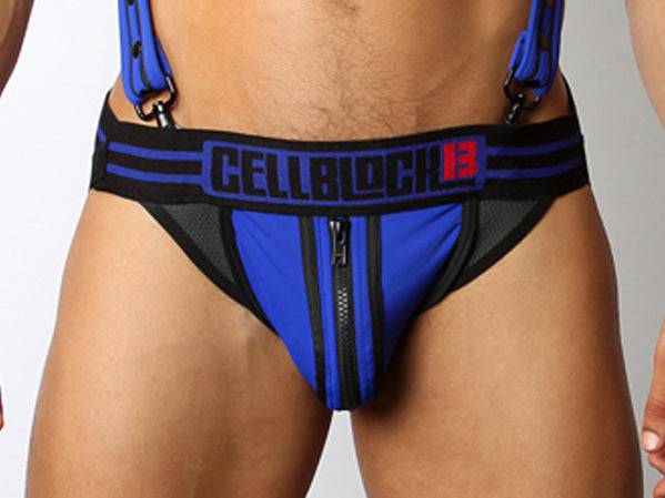 CellBlock Triple Threat Zipper Jockstrap - Image 4