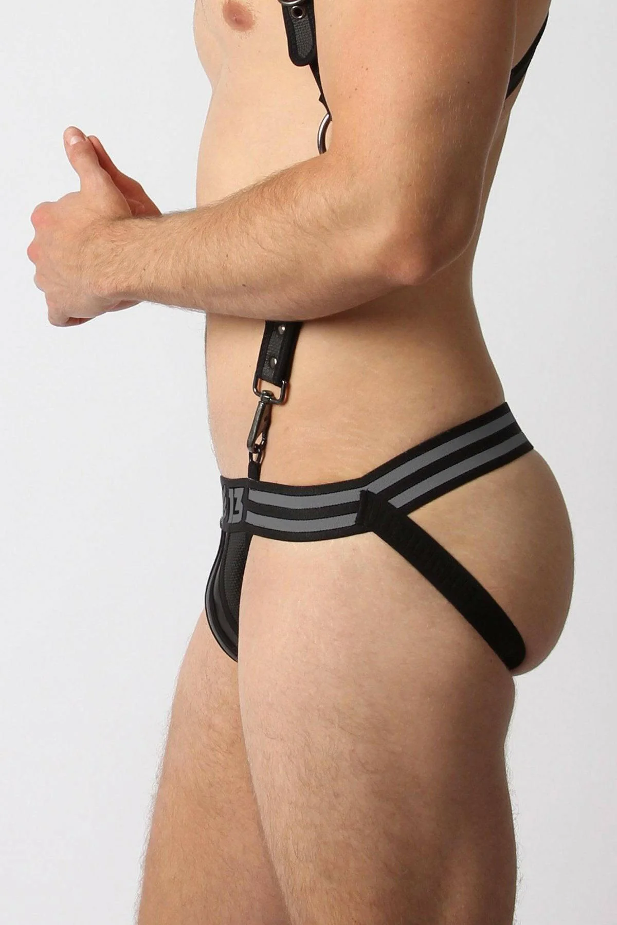 CellBlock Trojan Neoprene Jockstrap - Image 11