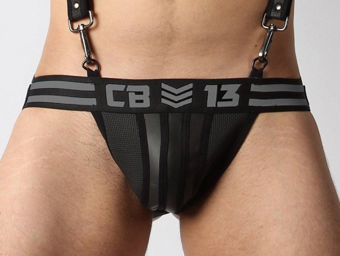 CellBlock Trojan Neoprene Jockstrap - Image 12
