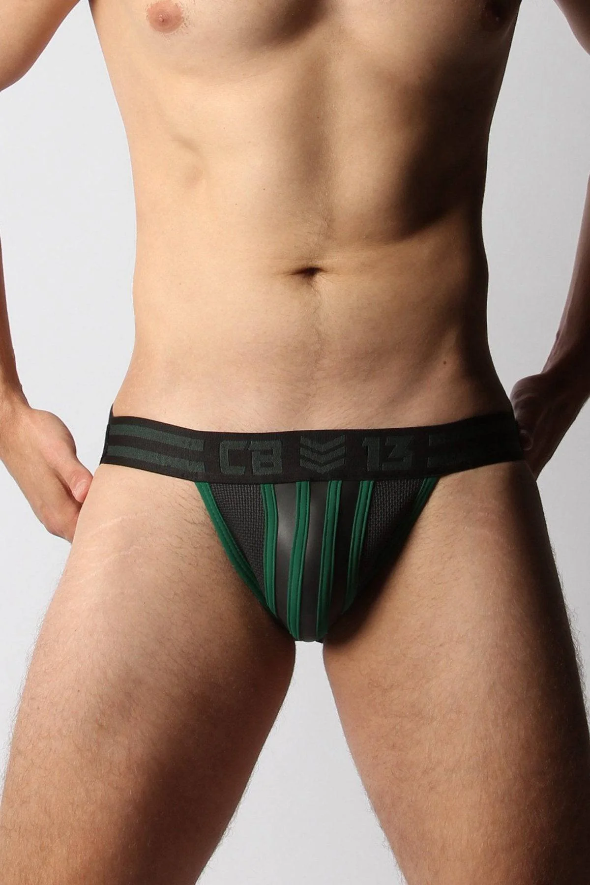 CellBlock Trojan Neoprene Jockstrap - Image 17
