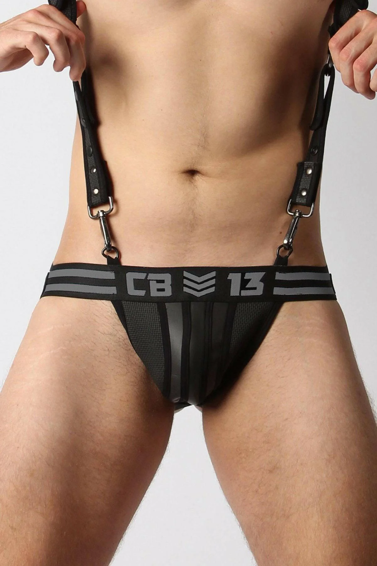 CellBlock Trojan Neoprene Jockstrap - Image 9