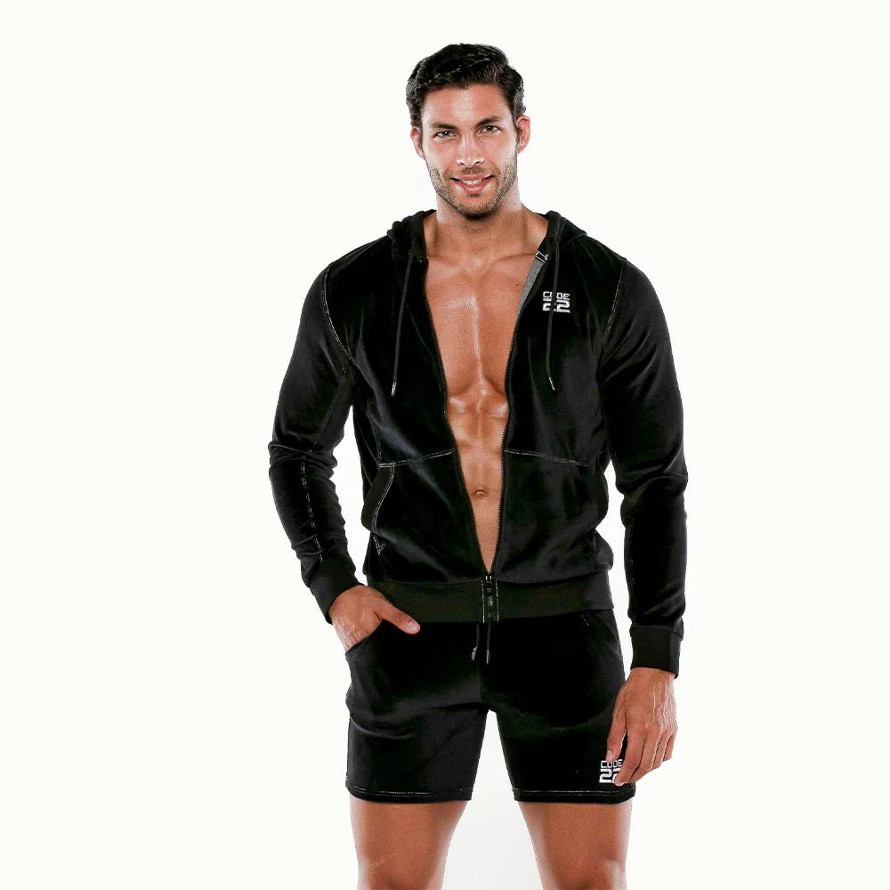 Code 22 Plush Velvet Hoodie - Image 6