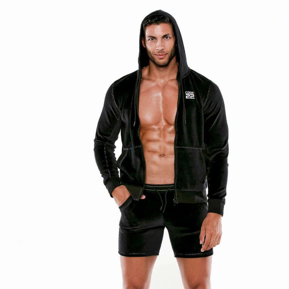 Code 22 Plush Velvet Shorts - Image 5