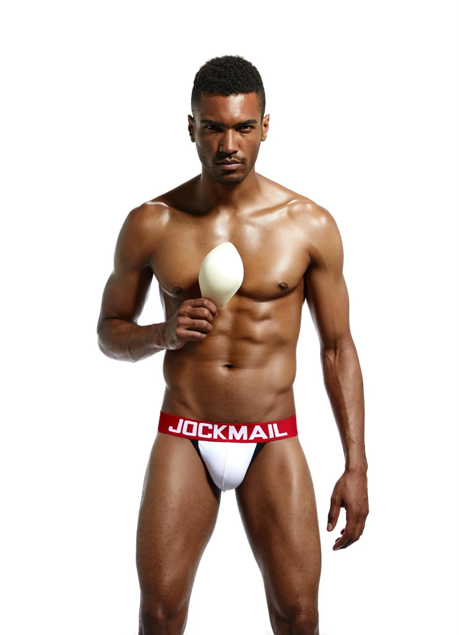 Jockmail Cotton Jockstrap with Enhancing Foam Piece - Image 11