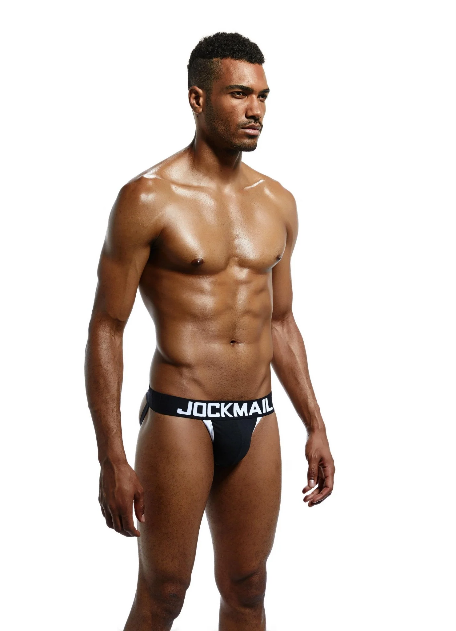 Jockmail Cotton Jockstrap with Enhancing Foam Piece - Image 9