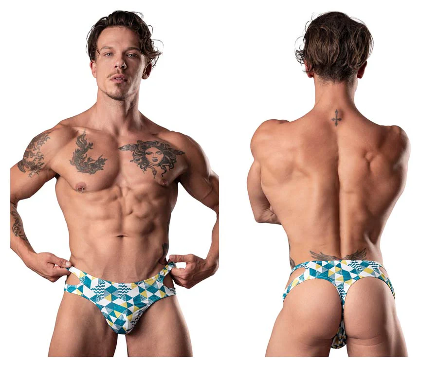 Male Power Cut It Out Cut Out Moonshine Thong 237-292 - Image 4