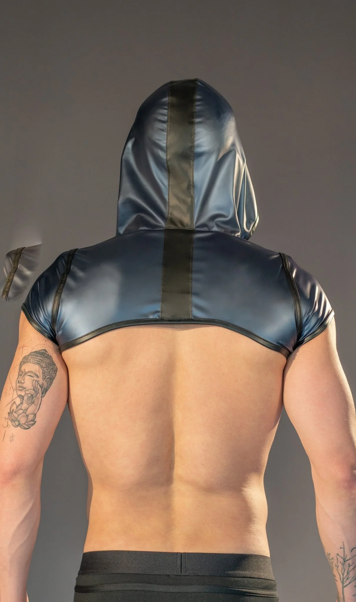 Dale Mas Rebel Crop Top Hoodie - Image 3