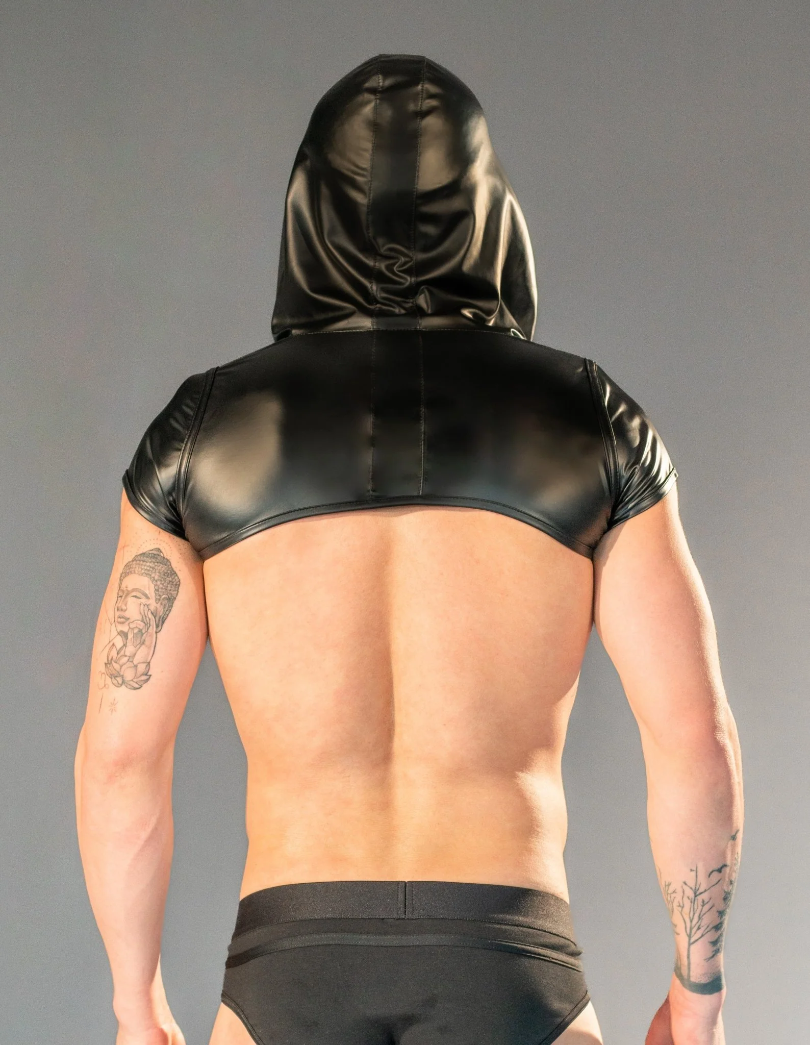 Dale Mas Rebel Crop Top Hoodie - Image 6