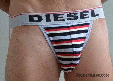 Diesel Striped Jockstrap - Image 4