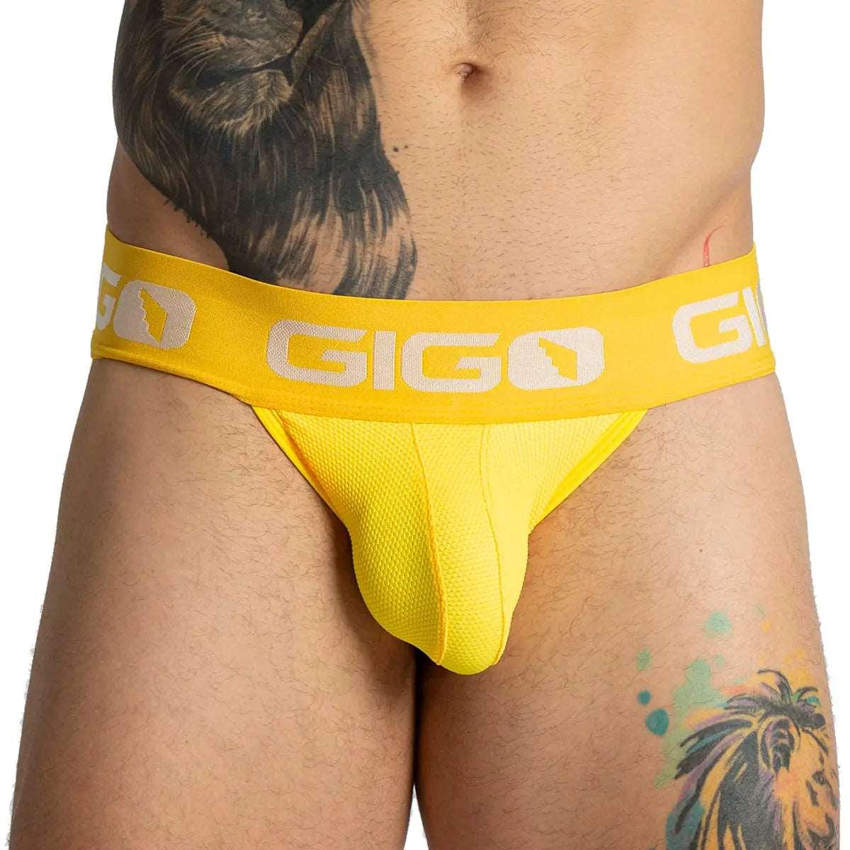 GIGO Colors Textured Jockstrap with pouch boost - Image 12