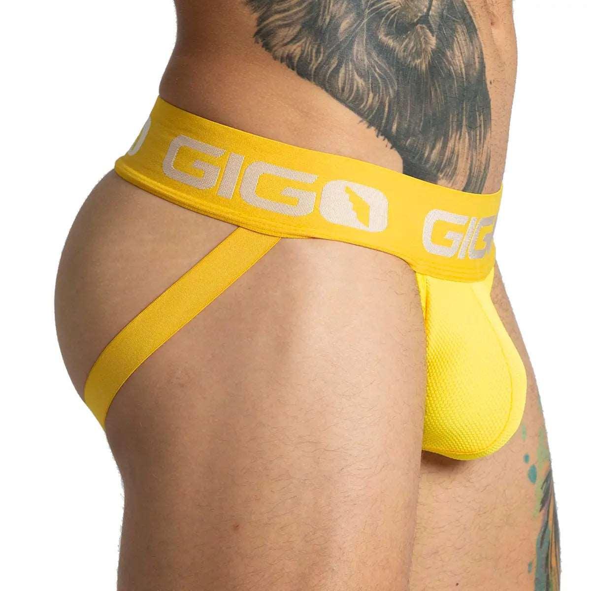 GIGO Colors Textured Jockstrap with pouch boost - Image 14