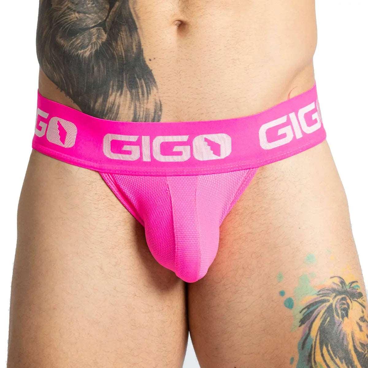 GIGO Colors Textured Jockstrap with pouch boost - Image 2
