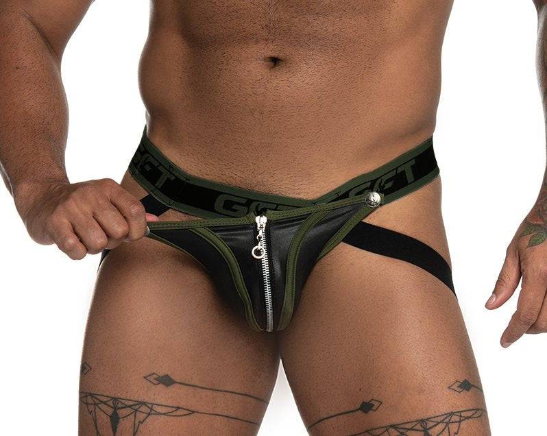GIGO Fetish Jockstrap with Zipper - Image 16