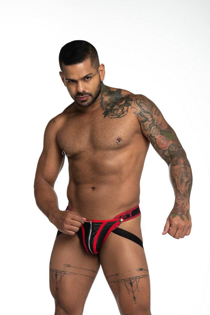 GIGO Fetish Jockstrap with Zipper - Image 4
