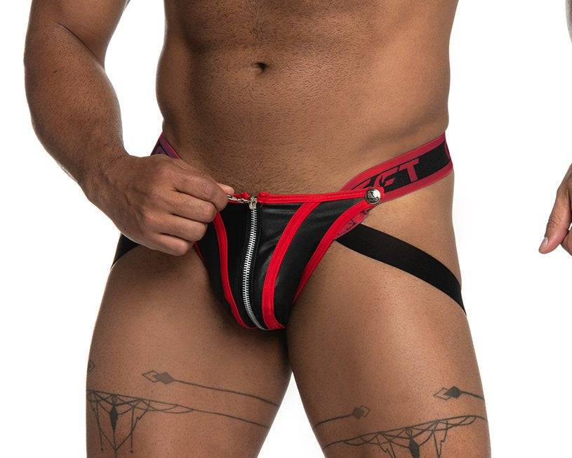 GIGO Fetish Jockstrap with Zipper - Image 6